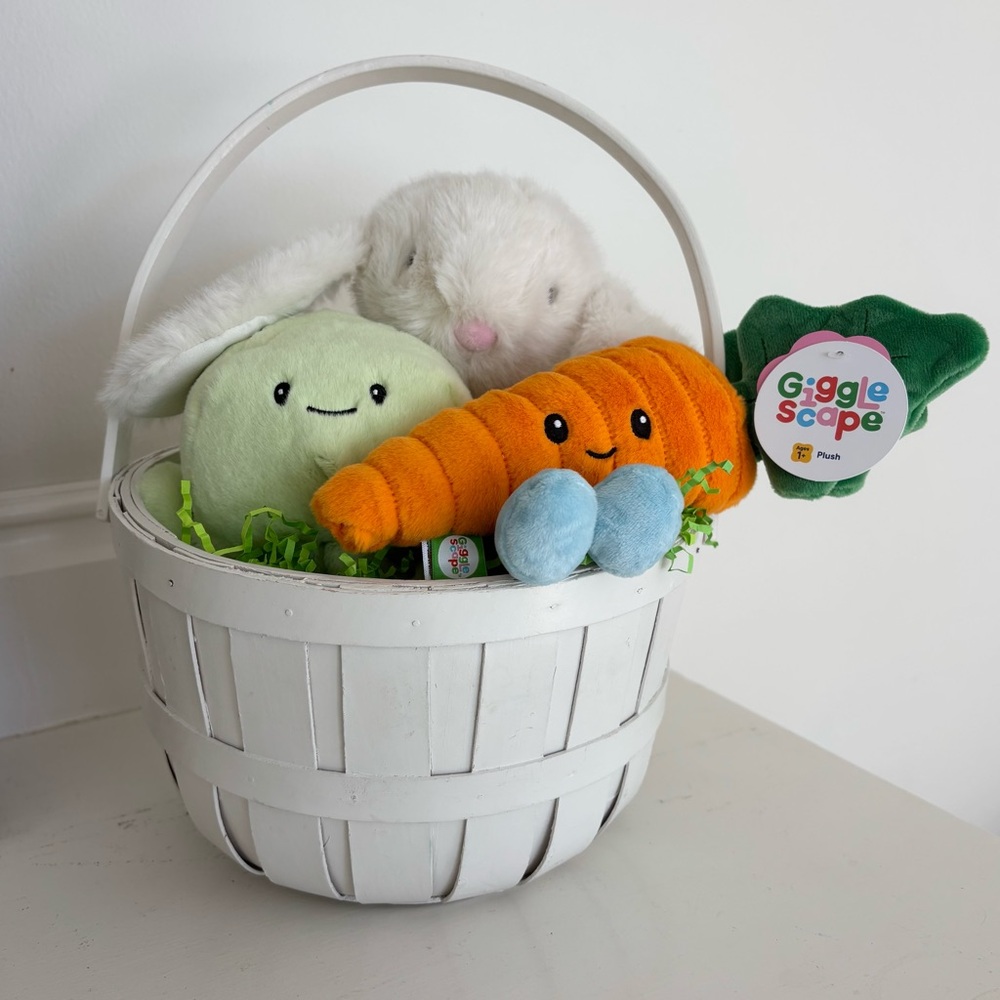 Easter Bunny 5.5” Gigglescape Plush Rabbit Stuffed Animal - Picture 6 of 10